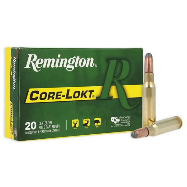 Remington Arms Co. Inc. Remington Core-Lokt Rifle Ammunition .308 Win 180 gr SP 2620 fps 20/ct