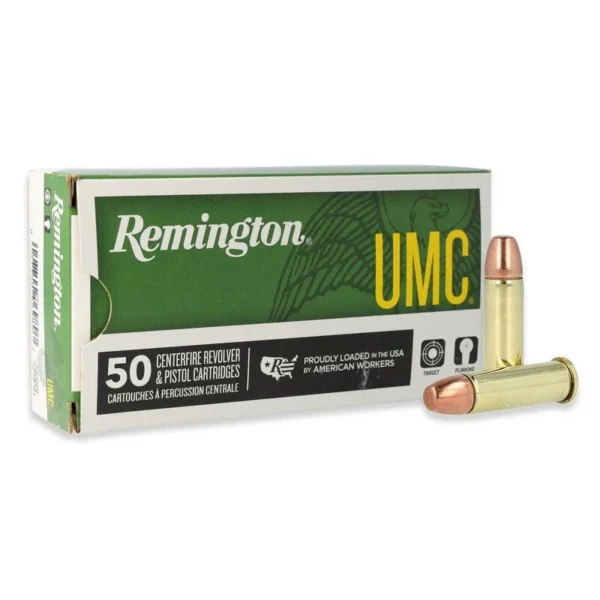 Remington Arms Co. Inc. Remington UMC Handgun Ammunition .38 Super+P 130 gr FMJ 1215 fps 50/ct