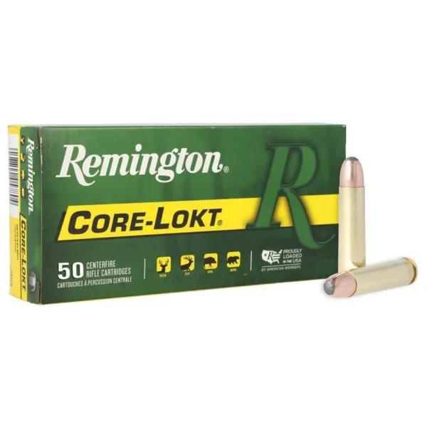 Remington Arms Co. Inc. Remington Core-Lokt Rifle Ammunition .30 Carbine 110 gr SP 1990 fps 50/ct