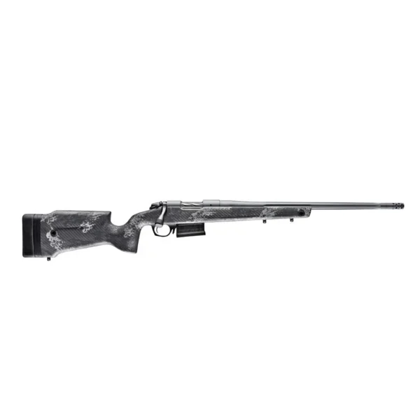 Bergara Rifles Bergara Crest Rifle 22 Creedmoor 5rd Capacity 20" Fluted Threaded Barrel Carbon Fiber Stock