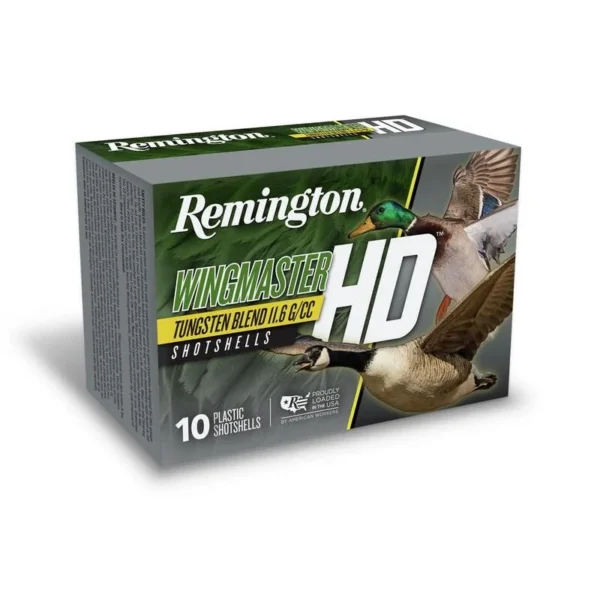 Remington Arms Co. Inc. Remington Wingmaster HD Shotshells 12ga 3" 1-1/4oz #4 1450 fps 10/ct