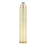 Remington Core-Lokt Rifle Ammunition, single brass cartridge with copper bullet and green tip