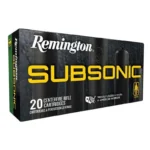 Remington Arms Co. Inc. Remington Subsonic Rifle Ammunition 45-70 Govt 300gr HP 1000 fps 20/ct