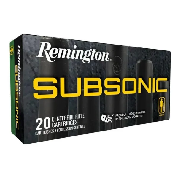 Remington Arms Co. Inc. Remington Subsonic Rifle Ammunition 45-70 Govt 300gr HP 1000 fps 20/ct