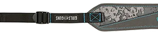The Allen Company GWG Glenwood Sling, horizontal view with camo pad and swivels