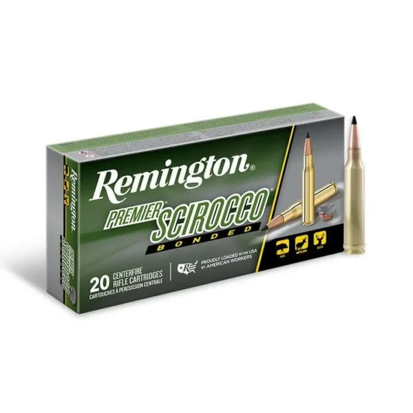 Remington Arms Co. Inc. Remington Premier Scirocco Rifle Ammunition 7mm Rem Mag 150 gr PT 3110 fps 20/ct