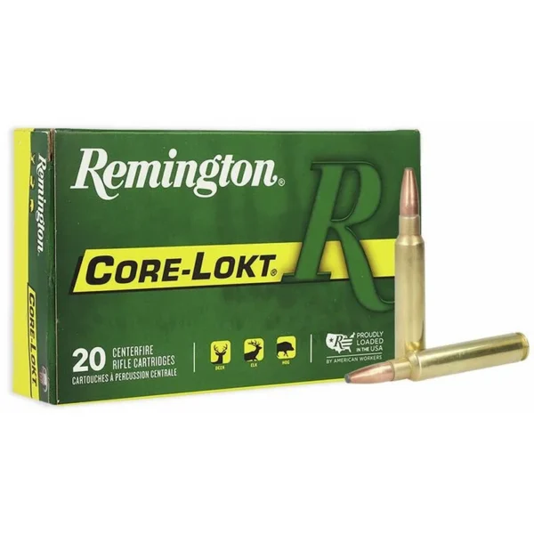Remington Arms Co. Inc. Remington Core-Lokt Rifle Ammunition .338 Rem Ultr Mag 250 gr PSP 2860 fps 20/ct