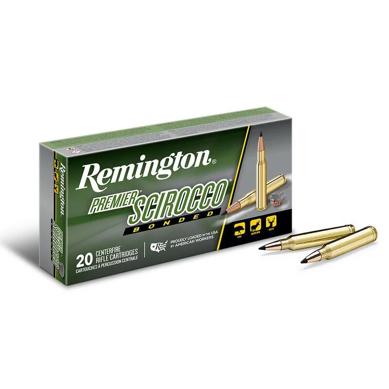 primary-26408 Remington Arms Co. Inc. Remington Premier Scirocco Rifle Ammunition 270 Win 130 gr PT 3060 fps 20/ct