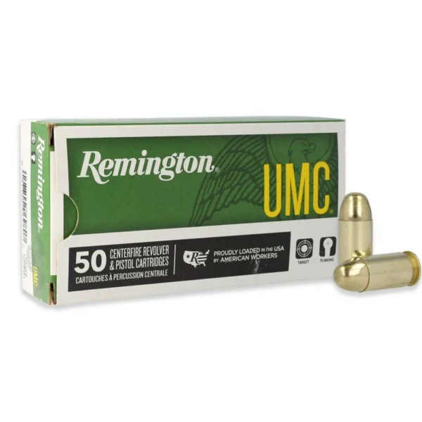 Remington Arms Co. Inc. Remington UMC Handgun Ammunition .45 ACP 185 gr FMJ 1015 fps 50/ct