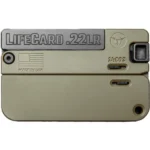 Trailblazer Firearms LifeCard .22 LR Single Action Pistol - Polymer Handle Noveske Bazooka Green