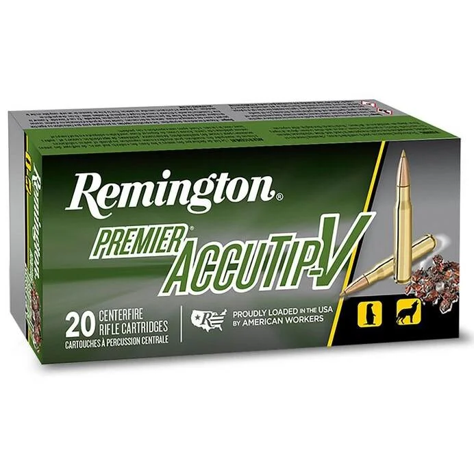 primary-26461 Remington Arms Co. Inc. Remington Premier AccuTip Varmint Rifle Ammunition .243 Win 75 gr ATV 3375 fps 20/ct