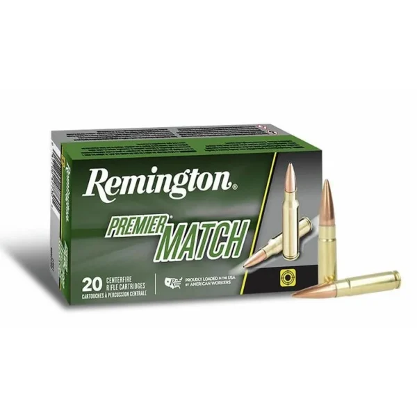Remington Arms Co. Inc. Remington Premier Match Rifle Ammunition .300 AAC Blackout 125 gr OTM 2215 fps 20/ct