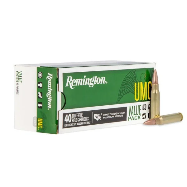 Remington Arms Co. Inc. Remington UMC Rifle Ammunition .308 Win 150 gr FMJ 2820 fps 40/ct