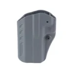 BLACKHAWK BH ARC IWB SP XDS 3.3 AMBI GRY, gray holster in angled front view