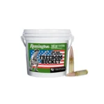 Remington UMC Freedom Bucket, white bucket with green label and two cartridges