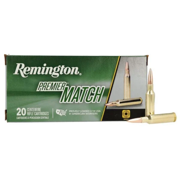Remington Arms Co. Inc. Remington Premier Match MatchKing Rifle Ammunition .224 Valkyrie 90gr BTHP 2700 fps 20/ct