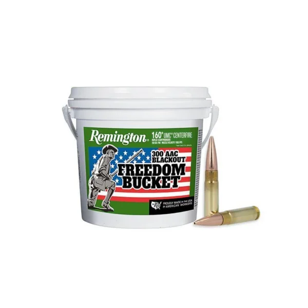 Remington Arms Co. Inc. Remington UMC Freedom Bucket .300 AAC Blackout 150 gr. FMJ 1905 fps 160/ct