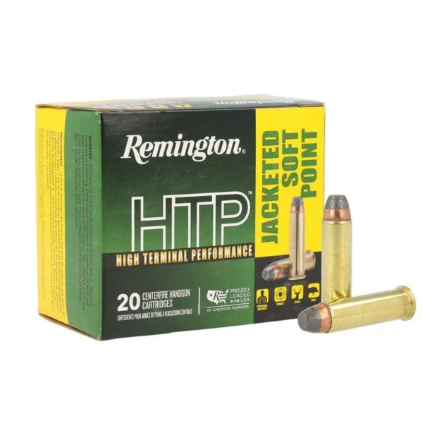 Remington Arms Co. Inc. Remington HTP Handgun Ammunition .44 Rem Mag 240gr JSP 1180 fps 20/ct