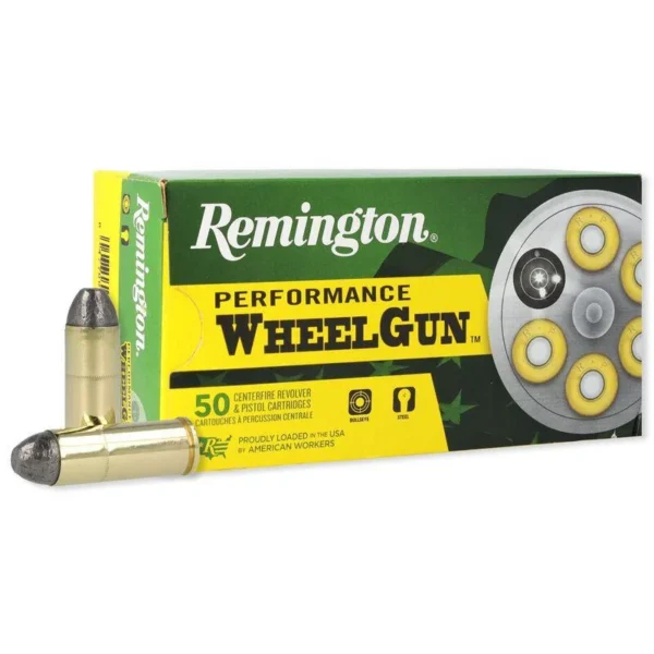 Remington Arms Co. Inc. Remington Performance Wheel Gun Ammunition .45 Colt 250 gr LRN 750 fps 50/ct