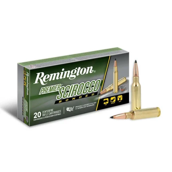 Remington Arms Co. Inc. Remington Premier Scirocco Rifle Ammunition 6.5 Creedmoor 130 gr PT 2750 fps 20/ct