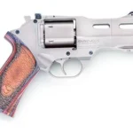 Chiappa Firearms USA Ltd RHINO .357MAG REVOLVER 40DS CHROME 4IN BBL 3MOON CLIPS 6RND ADJ. REAR SIGHT
