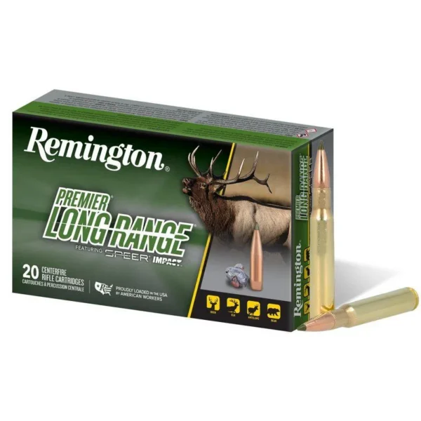 Remington Arms Co. Inc. Remington Premier Long Range w/Speer Impact Rifle Ammunition .30-06 Sprg 172gr PT 2825 fps 20/ct