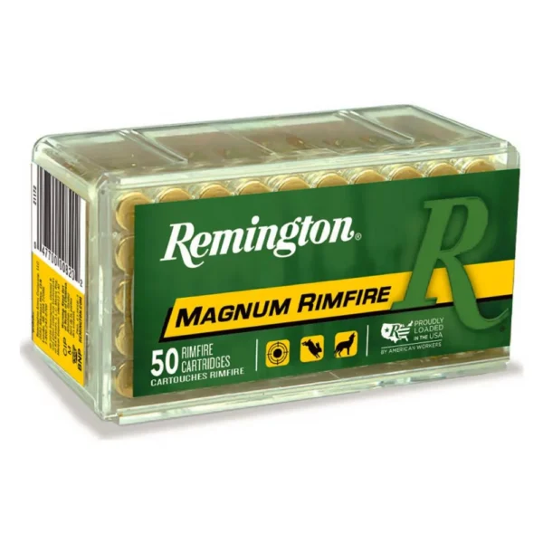 Remington Arms Co. Inc. Remington Magnum Rimfire Ammunition .17 HMR 20gr JSP 2375 fps 50/ct