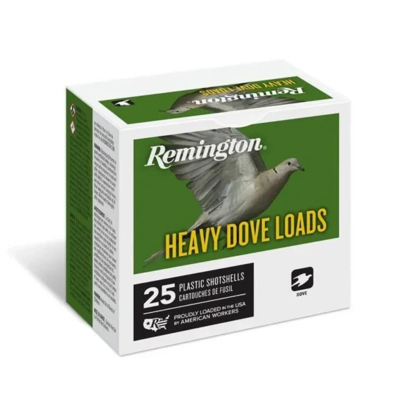 Remington Arms Co. Inc. Remington Heavy Dove Load Shotshells 12ga 2-3/4 in 1-1/8 oz #7.5 1255 fps 25/ct