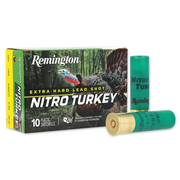 Remington Arms Co. Inc. Remington Nitro Turkey Loads 12 ga 2-3/4 in 1-1/2 oz #4 1260 fps 10/ct