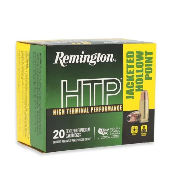 Remington Arms Co. Inc. Remington HTP Handgun Ammunition .40 S&W 155 gr JHP 1205 fps 20/ct