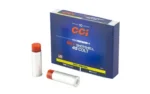 CCI Big 4 Handgun Shotshell Ammunition, blue box with two white and red shotshells