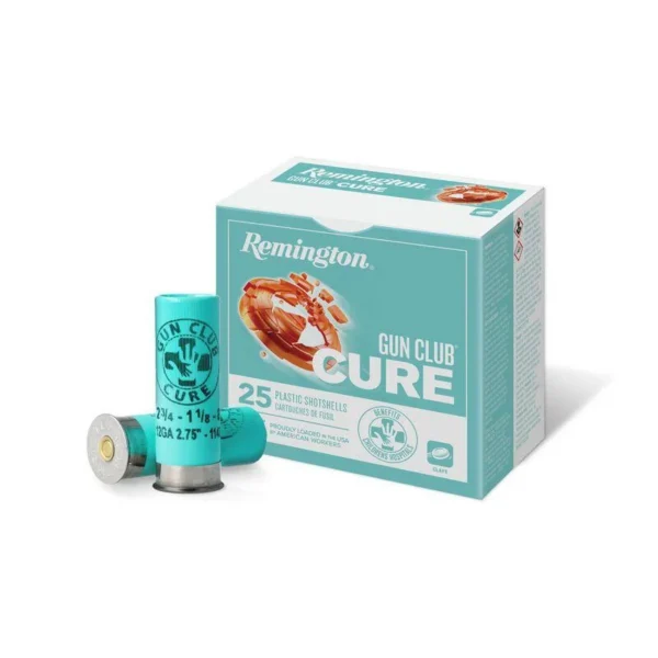 Remington Arms Co. Inc. Remington Gun Club "Cure" Shotshells 12 ga 2-3/4 in 1-1/8 oz #8 1145 fps 25/ct