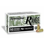 Remington Arms Co. Inc. Remington Range Handgun Ammo 9mm Luger 124 gr FMJ 1110 fps 50/ct