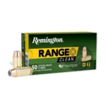 Remington Arms Co. Inc. Remington Range Clean Handgun Ammunition .40 S&W 180gr FNEB 990 fps 50/ct