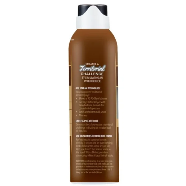 Dead Down Wind DBA Arcus Hunting Tink's Trophy Buck Gel Stream Spray - 5oz