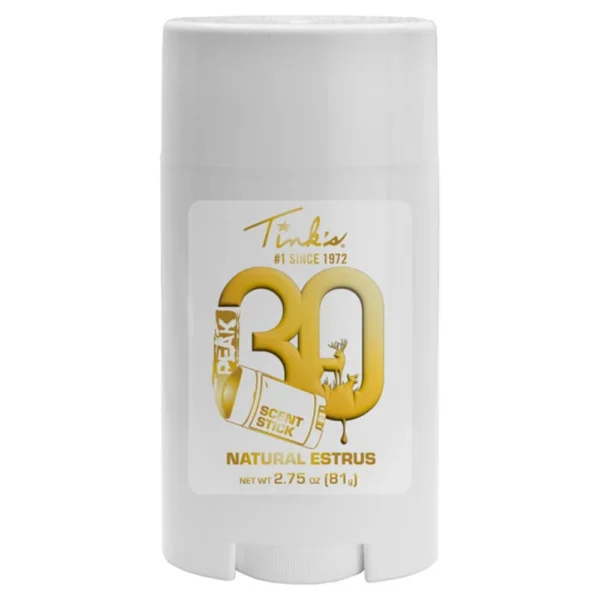 Dead Down Wind DBA Arcus Hunting Tink's Peak30 Premium Doe Estrus Natural Stick 2.75