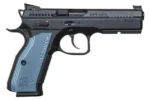 Cz-Usa Firearms CZ SHADOW 2 cal. 9mm black polycoat blue grips 3x 17rd mags