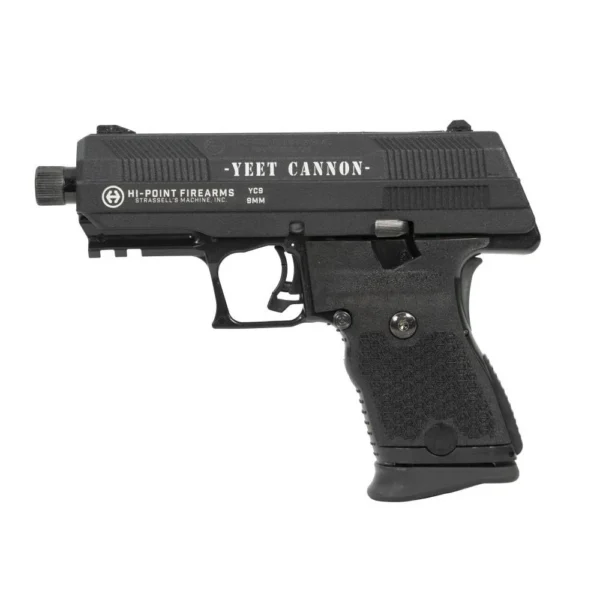 MKS SUPPLY LLC Hi-Point Firearms Yeet Cannon G1 Handgun 9mm Luger 10rd Magazine 4.12" Threaded Barrel Black