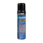 Sawyer Picaridin Insect Repellent, blue aerosol can with black cap shown from the front
