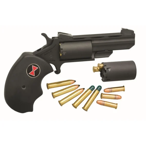 North American Arms NAA Black Widow Handgun .22 Mag 5rd Capacity 2" Barrel Black Fixed Sights
