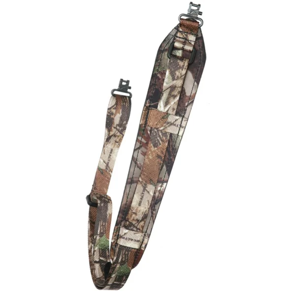 Outdoor Connection Padded Super Sling, camouflage sling with wide padded section and swivels