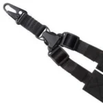 Outdoor Connection Tactical Sling Adapter, black straps with buckles, loop and metal clip