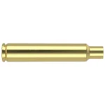 Nosler Unprimed Brass Rifle Cartridge Cases .280 Ackley Improved, single brass case side view