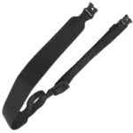 Outdoor Connection Razor Sling, black padded sling with woven strap and attachment clips