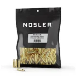 Nosler Bullets Inc. Nosler Unprimed Unprepped Brass Rifle Cartridge Cases .222 Rem Mag 250/ct (BULK)