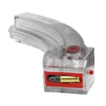 Butler Creek Hot Lips Banana Magazine Ruger 10/22, smoke curved polymer body with red feed area