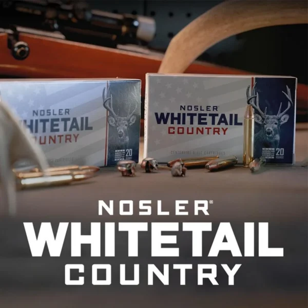 Nosler Bullets Inc. Nosler Whitetail Country Rifle Ammunition .270 Win 130gr SP 3060 fps 20/ct