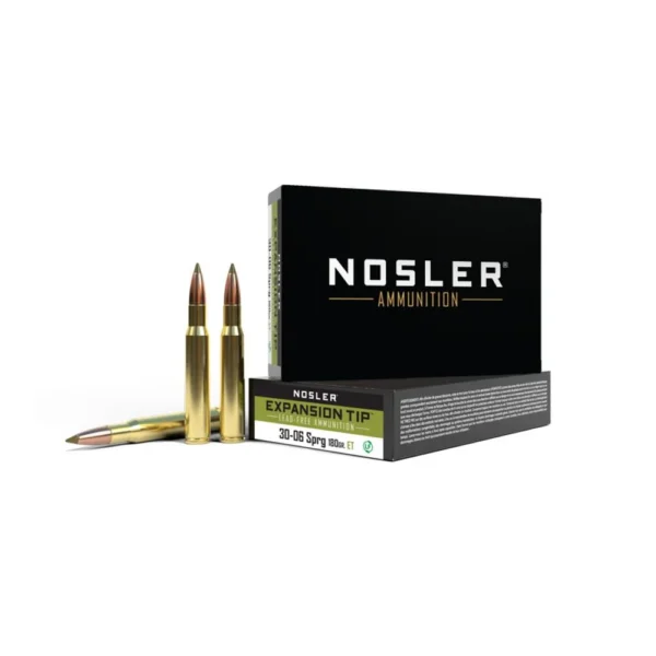 Nosler Bullets Inc. Nosler E-Tip Rifle Ammunition .30-06 Sprg 180gr ET 2750 fps 20/ct