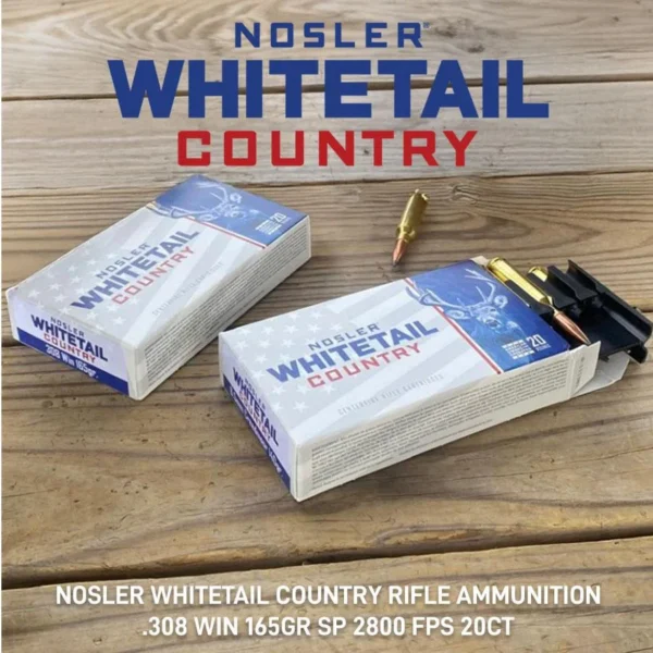 NOSLER 308 WIN 165GR SB SP 20/200