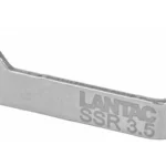 LANTAC SSR 3.5LB Trigger Disconnector, silver metal part in side view with engraved logo